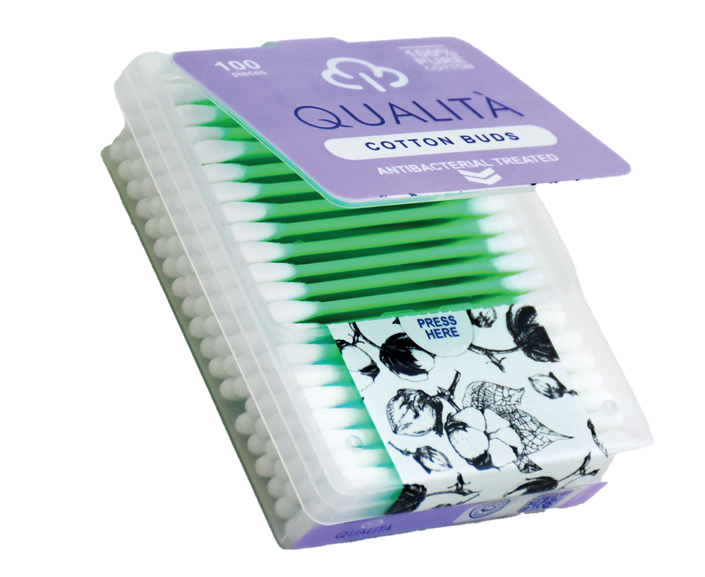 Qualita cotton buds 100 pcs