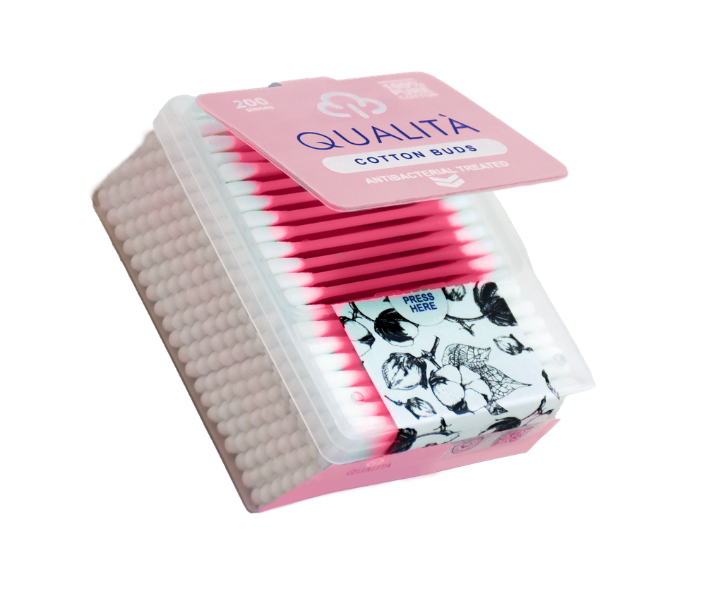Qualita cotton buds 200 pcs