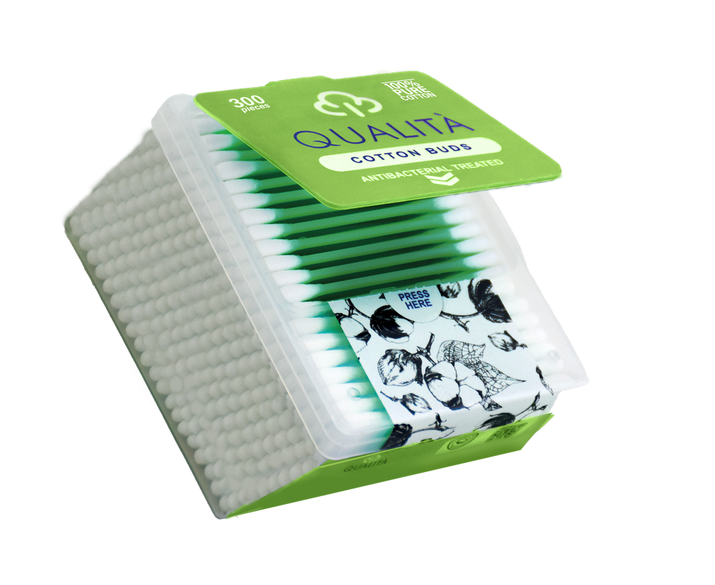 Qualita cotton buds 300 pcs