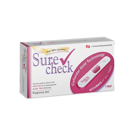 Surecheck pregnancy test