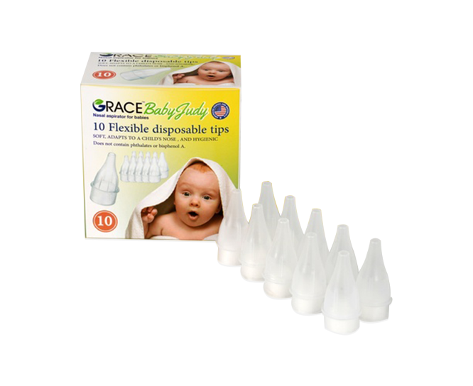 Grace Nasal aspirator spare
parts, 10 Pieces