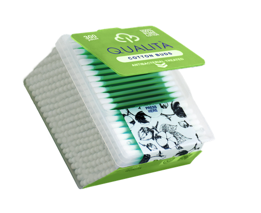 [QU-0011] Qualita cotton buds 300 pcs