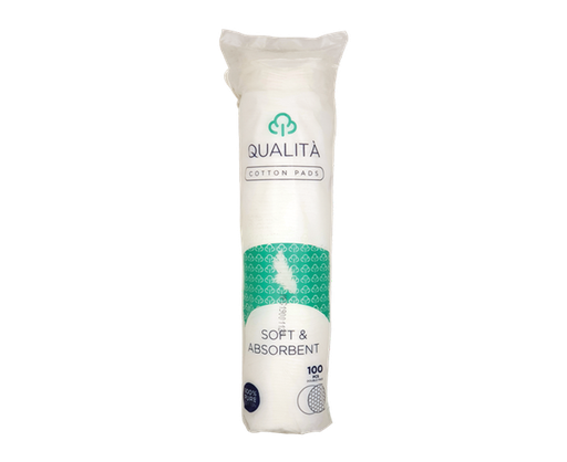 [QU-0015] Qualita cotton pads soft 100 pcs